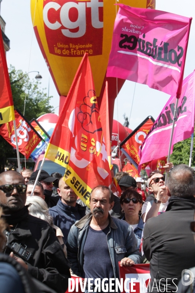Défilé du 1er Mai à Paris