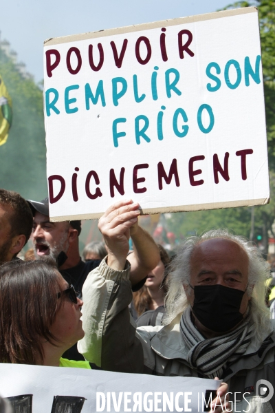 Défilé du 1er Mai à Paris