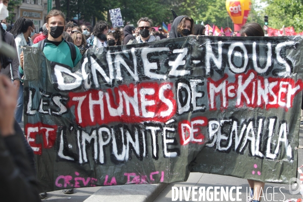 Défilé du 1er Mai à Paris