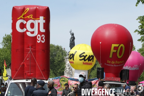 Défilé du 1er Mai à Paris