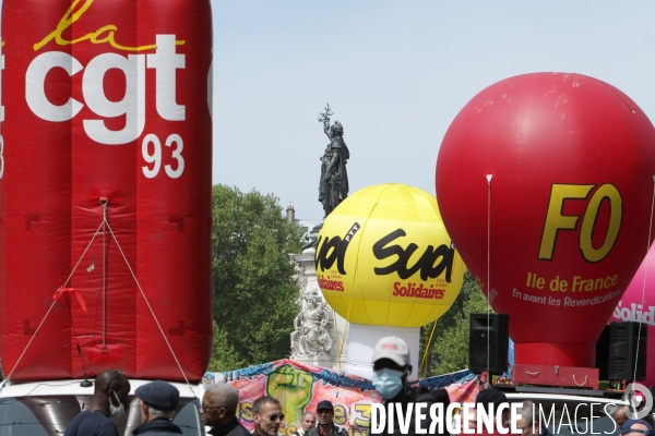 Défilé du 1er Mai à Paris