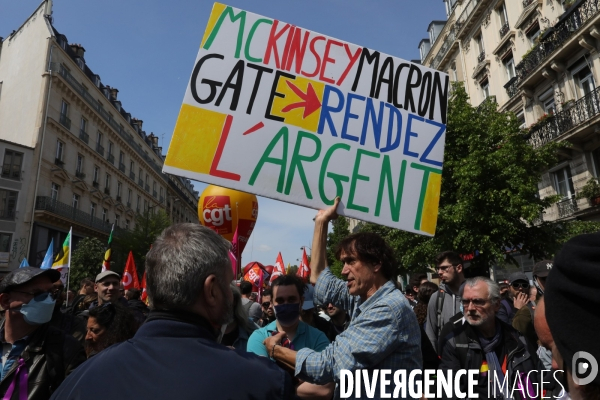 Défilé du 1er Mai à Paris