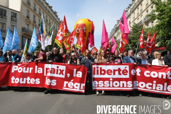Défilé du 1er Mai à Paris