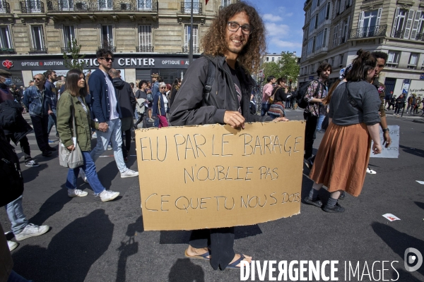 1 er mai , manifestation à Paris