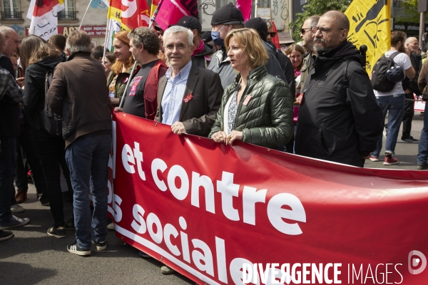 1 er mai , manifestation à Paris