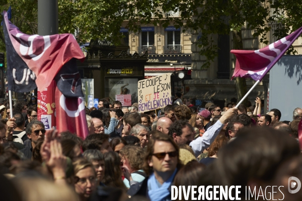 1 er mai , manifestation à Paris