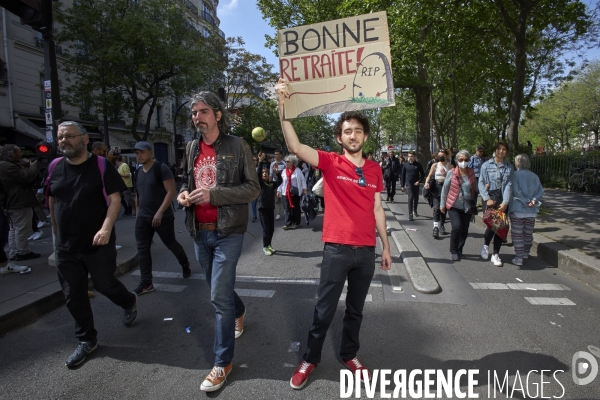 1 er mai , manifestation à Paris