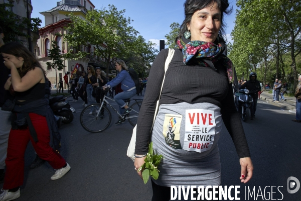 1 er mai , manifestation à Paris