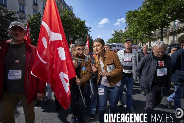 1 er mai , manifestation à Paris