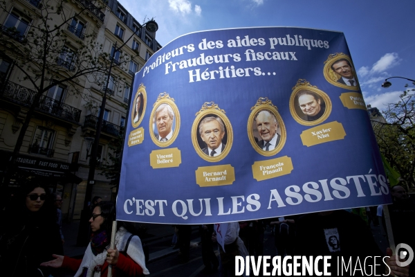 1 er mai , manifestation à Paris