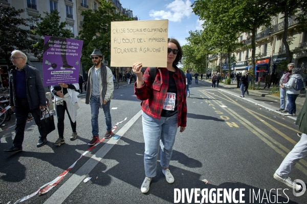 1 er mai , manifestation à Paris