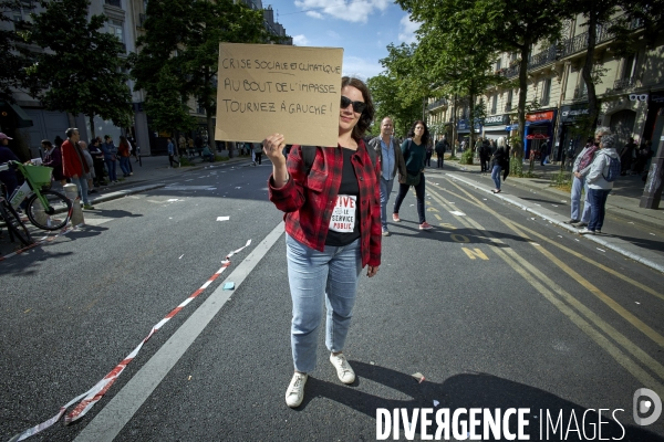 1 er mai , manifestation à Paris