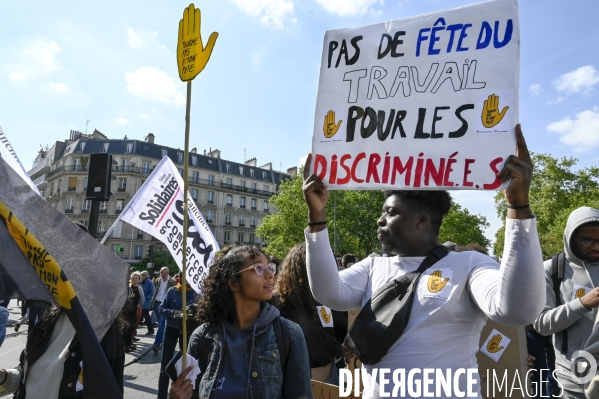 Journée de manifestation du 1er mai 2022 à Paris.