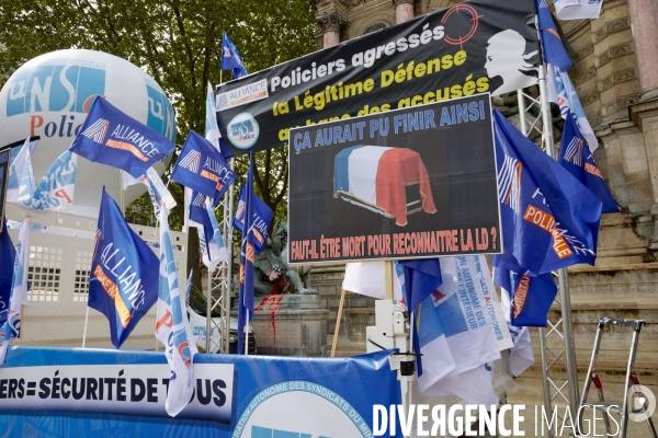 Alliance Police Nationale 46 manifestation