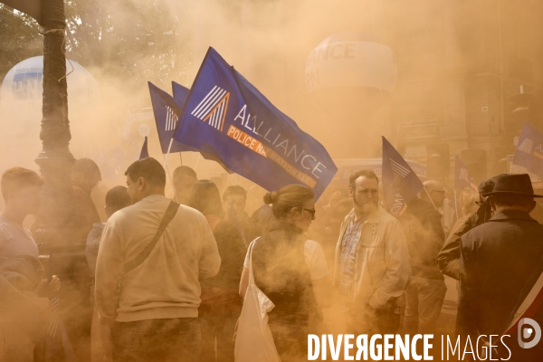 Alliance Police Nationale 46 manifestation