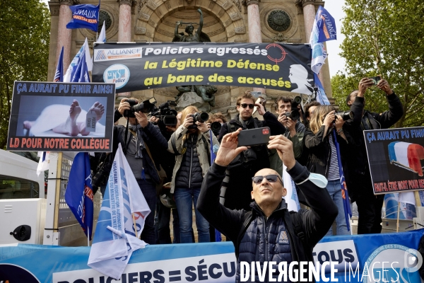 Alliance Police Nationale 46 manifestation