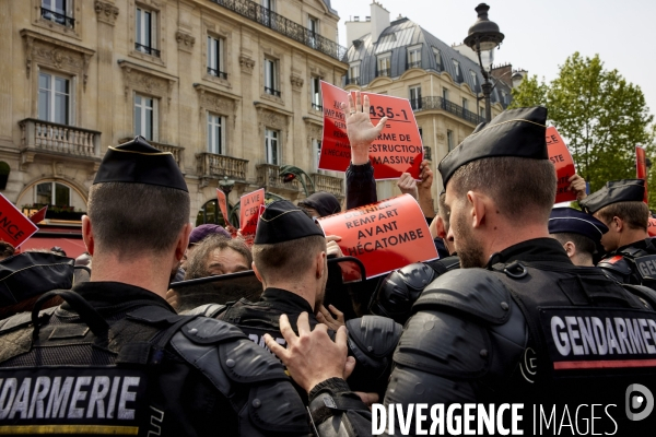 Alliance Police Nationale 46 manifestation