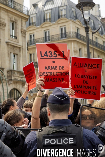 Alliance Police Nationale 46 manifestation