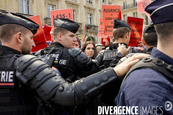 Alliance Police Nationale 46 manifestation