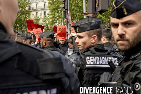 Alliance Police Nationale 46 manifestation