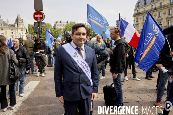 Alliance Police Nationale 46 manifestation