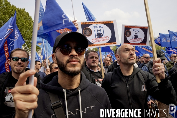 Alliance Police Nationale 46 manifestation