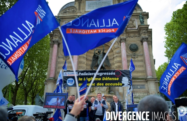 Rassemblement d Alliance police