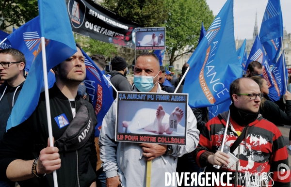 Rassemblement d Alliance police