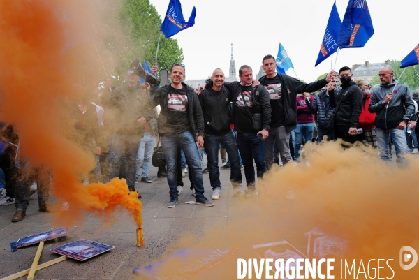 Rassemblement d Alliance police