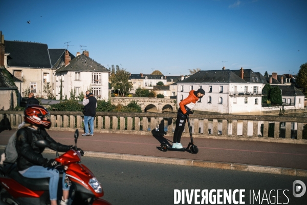 A Sable sur Sarthe, ancien fief de Francois Fillon