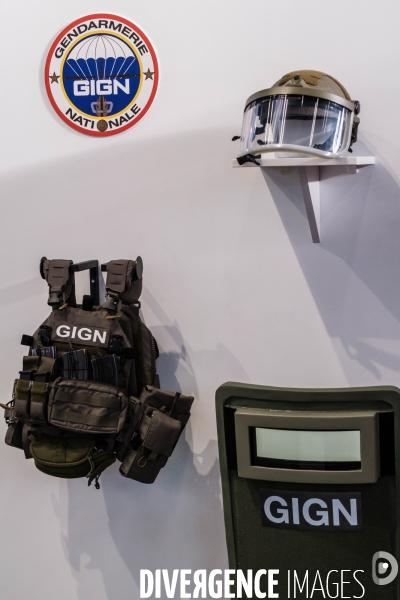 Salon Milipol 2021 au Bourget, salon de la surete et securite interieur des etats.