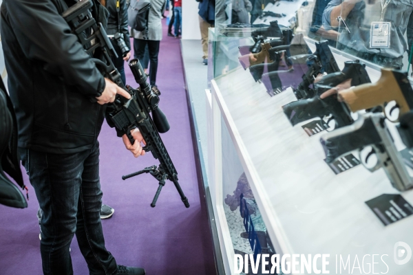 Salon Milipol 2021 au Bourget, salon de la surete et securite interieur des etats.