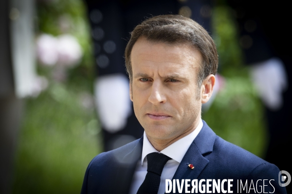 Cérémonie d investiture d Emmanuel MACRON pour un second mandat