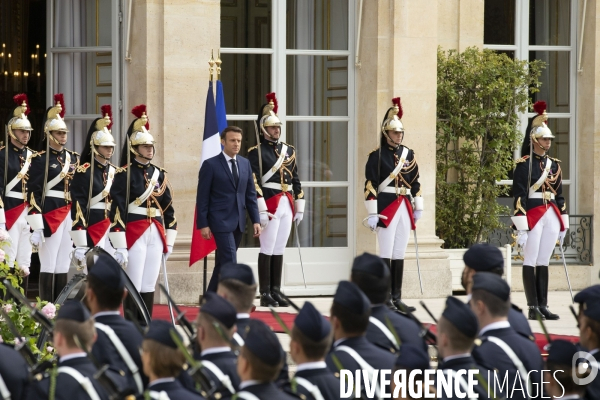 Cérémonie d investiture d Emmanuel MACRON pour un second mandat