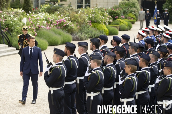 Cérémonie d investiture d Emmanuel MACRON pour un second mandat