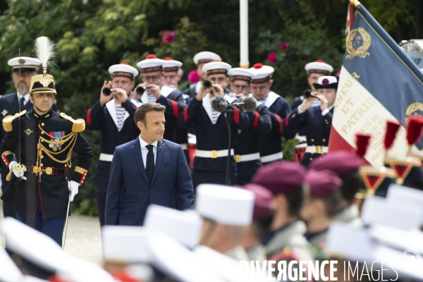 Cérémonie d investiture d Emmanuel MACRON pour un second mandat