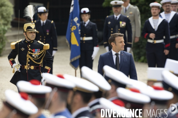 Cérémonie d investiture d Emmanuel MACRON pour un second mandat