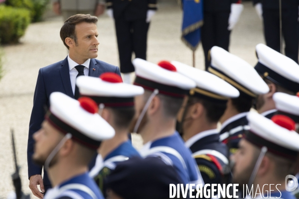 Cérémonie d investiture d Emmanuel MACRON pour un second mandat