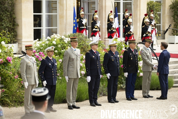 Cérémonie d investiture d Emmanuel MACRON pour un second mandat