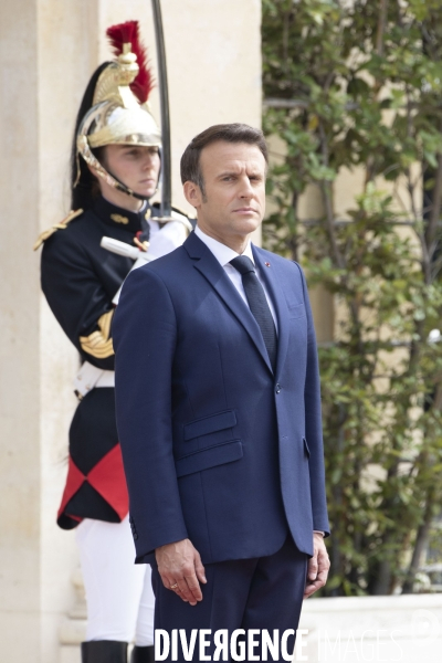 Cérémonie d investiture d Emmanuel MACRON pour un second mandat