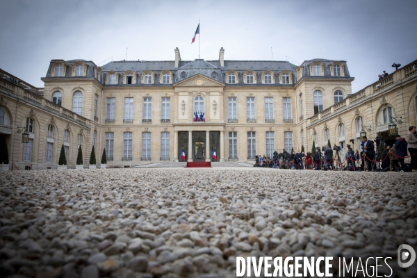 Illustration au Palais de l Elysée.