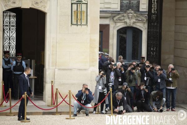 Illustration au Palais de l Elysée.