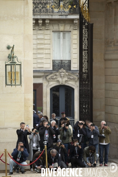 Illustration au Palais de l Elysée.