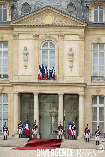 Illustration au Palais de l Elysée.