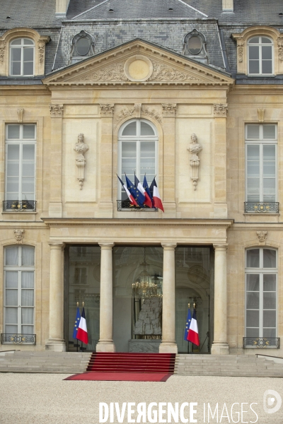 Illustration au Palais de l Elysée.