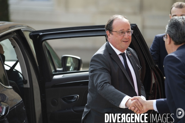 Arrivée des invités à la cérémonie d investiture d Emmanuel MACRON