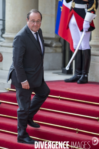 Arrivée des invités à la cérémonie d investiture d Emmanuel MACRON