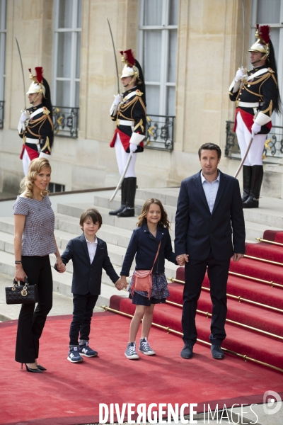 Arrivée des invités à la cérémonie d investiture d Emmanuel MACRON