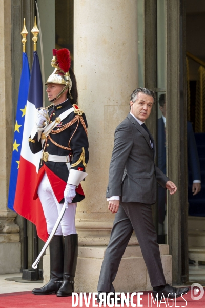 Arrivée des invités à la cérémonie d investiture d Emmanuel MACRON