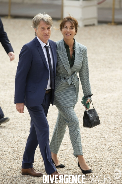 Arrivée des invités à la cérémonie d investiture d Emmanuel MACRON